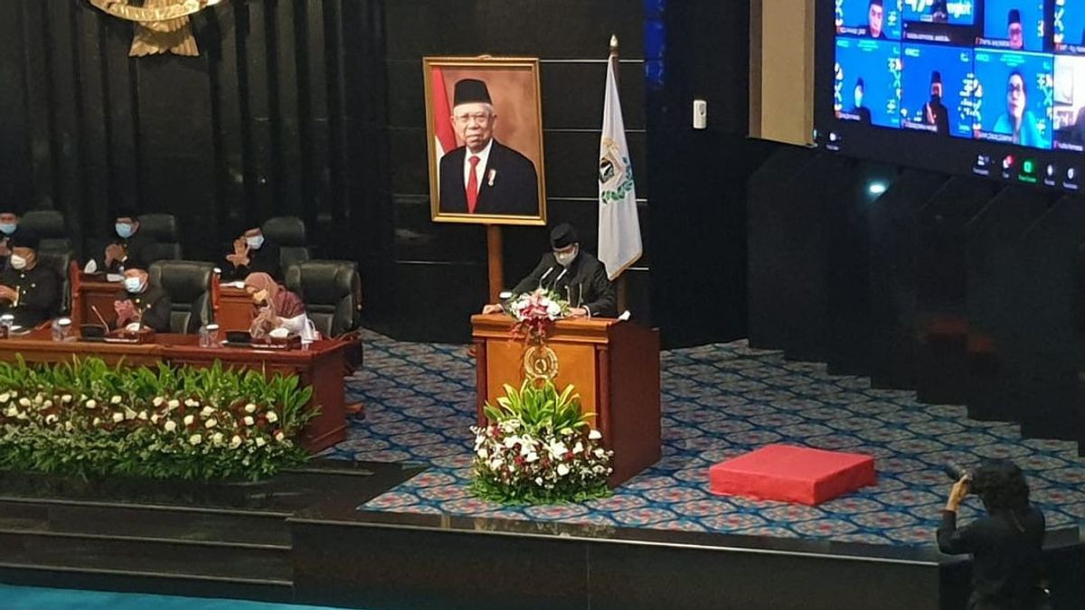 Anies Baswedan Dapat Pantun Dari Ketua DPRD di HUT Jakarta: Boleh Saja Punya Cita-cita, Tapi Selesaikan Dulu Masalah Jakarta