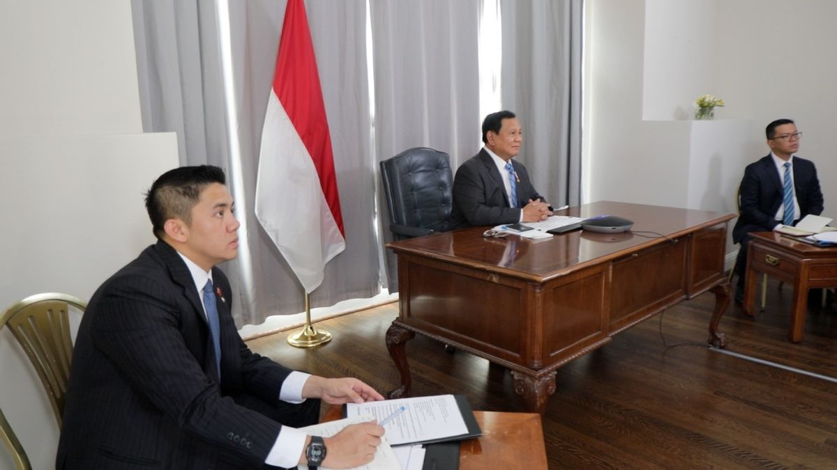 CIA Director Sambangi Prabowo At Wisma Indonesia Washington, Meeting Held Closed