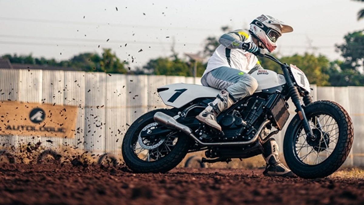 Inilah Royal Enfield FT450, Motor Flattracker Khusus Berbasis Guerilla 450