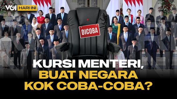 VOI Hari Ini: Melihat Kompetensi Menteri Prabowo - Gibran, Benarkah Ada yang Tidak Kompeten?