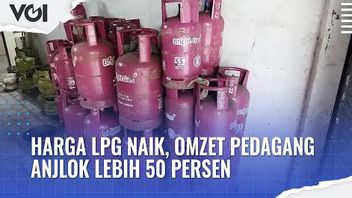 VIDEO: Harga LPG Naik, Omzet Pedagang Anjlok Lebih 50 Persen