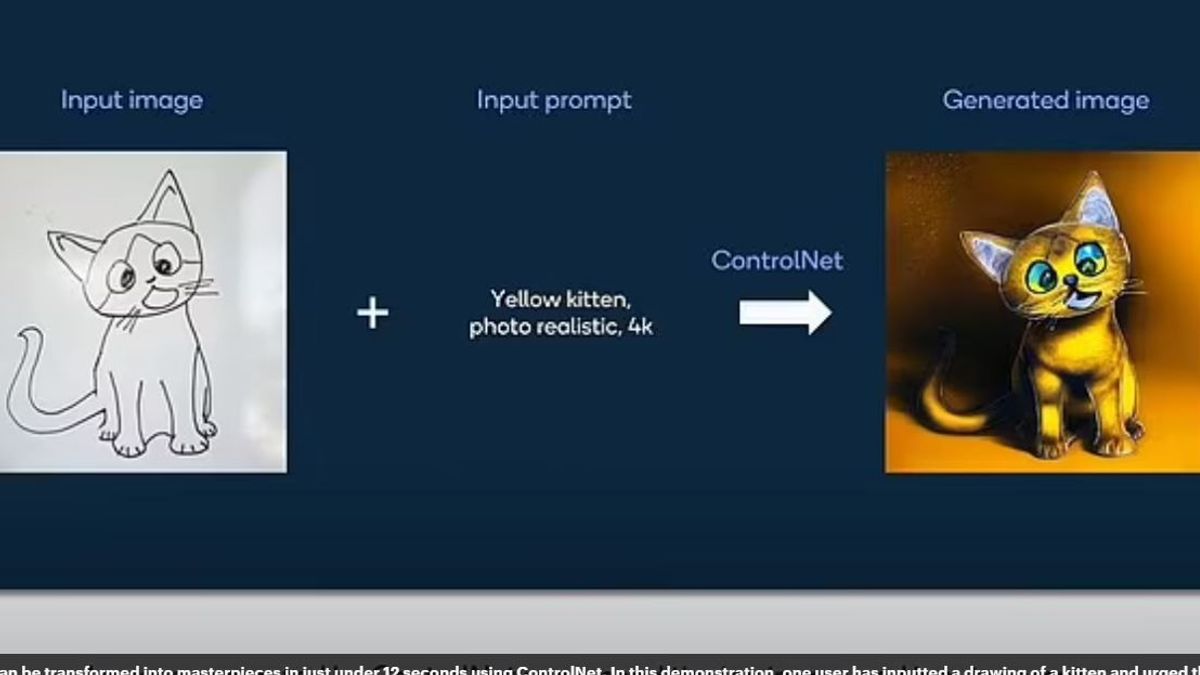 クアルコムがControlNetを提示:悪い落書きをアートワークに変えるAIツール