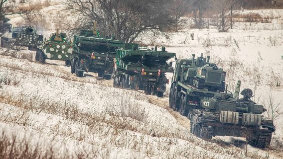 Presiden Putin Izinkan Operasi Militer di Ukraina Timur: Ledakan Guncang Donetsk, Terdengar di Ibukota Kyiv