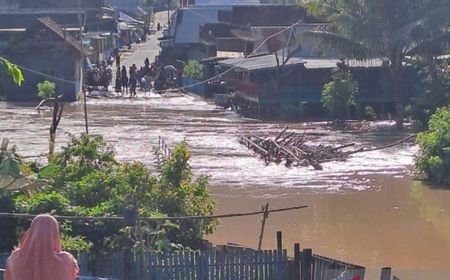 Banjir Bandang dan Longsor Terjang Sumbawa, Puluhan Warga Mengungsi