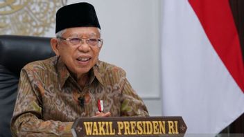 Ma'ruf Amin Calls The Religious Spirit In Indonesia's Political System Weakening, Even Almost Dead