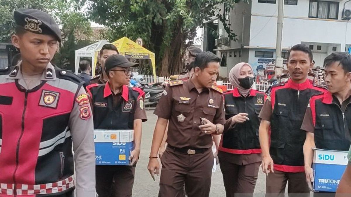 Cianjur Kejari Perquisition Bureau Dishub Lié à la corruption du feu de rue