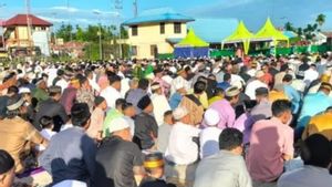Eid Prayers In South Sorong Regency Centered In Kokoda
