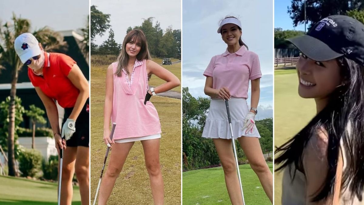 Celebrity Golf Dress  Golf dresses, Womens golf fashion, Cute