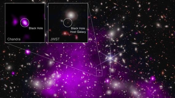 記録を破る、NASA望遠鏡が最古の超大質量ブラックホールを発見