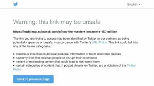 Twitter Mulai Menandai Tautan ke Substack sebagai Tidak Aman
