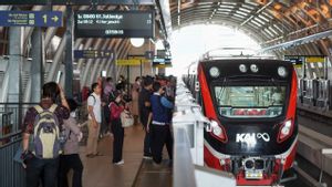 Naik 41,7 Persen, Pelanggan LRT Jabodebek Tembus 20 Juta Orang