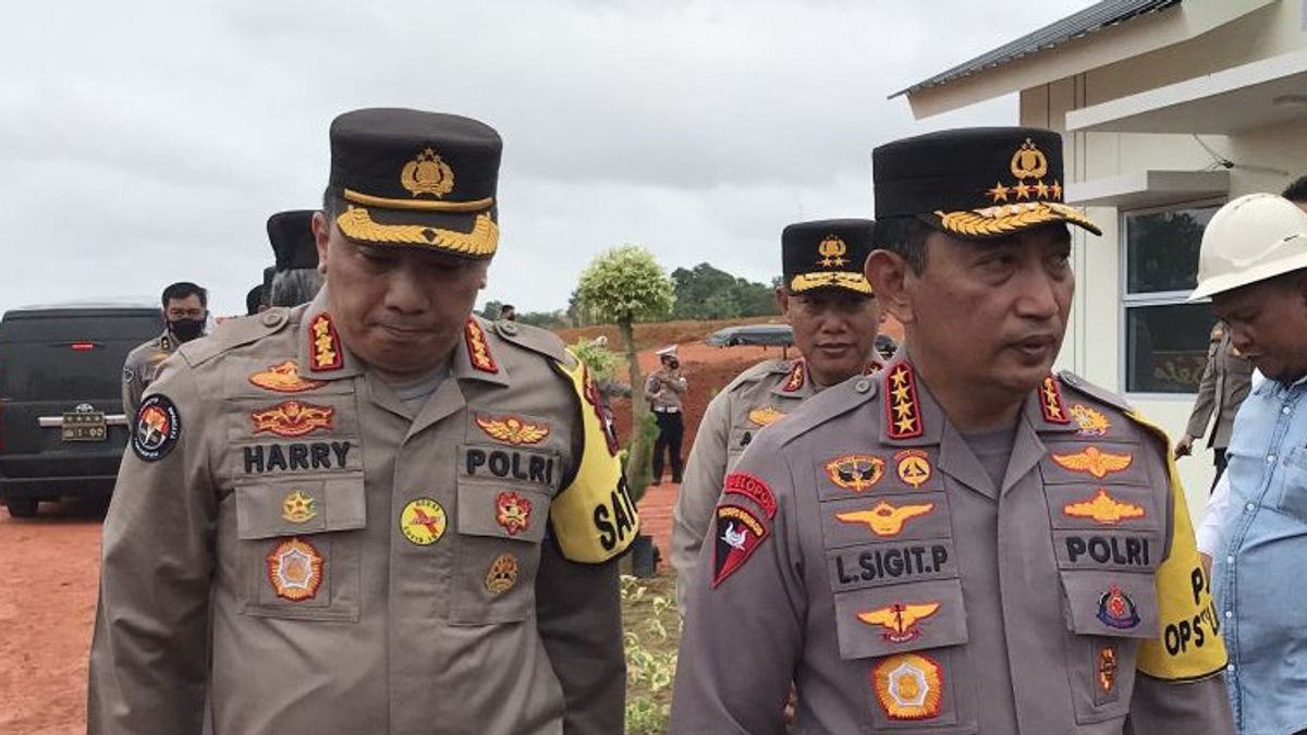 The National Police Chief Asks Riau Islands To Avoid Political Identity Ahead Of The 2024 General Election