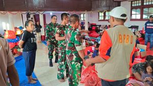 BPBD Halbar: 255 People Are In Refugee Points Of Mount Ibu Eruption