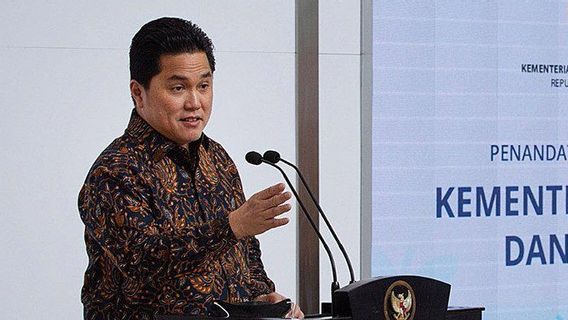 Erick Thohir Dit Que L’Indonésie A Besoin De 17,5 Millions D’experts Numériques D’ici 2035: Elle Doit être Remplie D’enfants De La Nation, Pas D’autres Pays