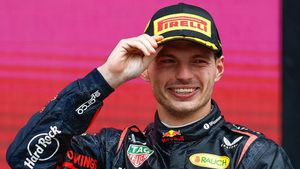 Usai Menang F1 GP Azerbaijan, Verstappen Tahan Diri Bahas Peluang Juara Dunia