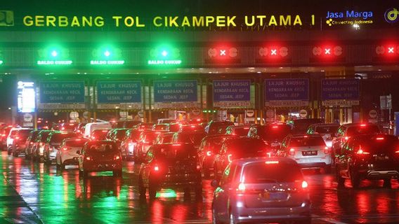 Homecoming Flow 2022: Jakarta-Cikampek Toll Traffic Smoothly Tonight