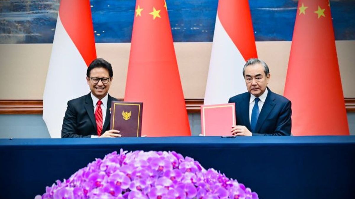 インドネシアは中国の民間保健部門と9覚書に合意