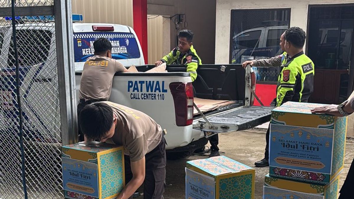 Jelang Idul Fitri, Kapolresta Bulungan Bagikan 38 Parcel untuk Insan Pers