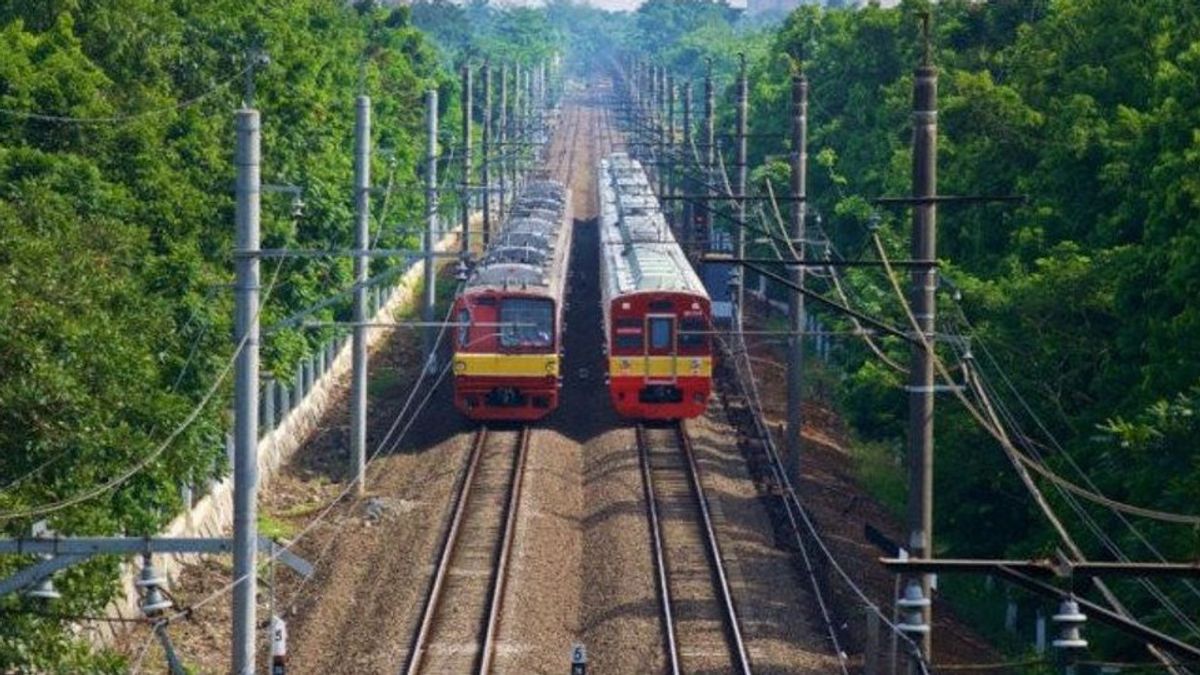 Pohon Tumbang, KRL Rute Tanah Abang-Sudimara PP Lumpuh Total