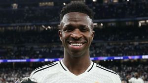 Vinicius Junior Tak Menang Ballon d'Or, Sebut Ada Politik Sepak Bola