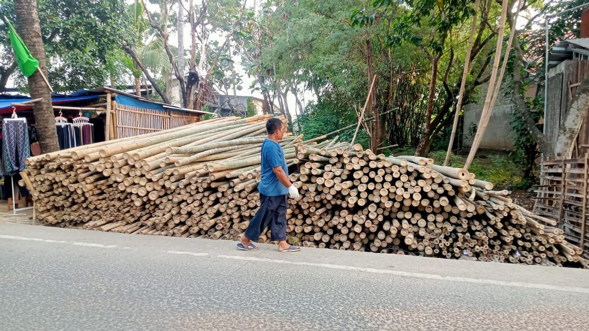 Ahead Of August 17, Bamboo Betung Seller Receives A Profit Of Up To IDR 50 Million