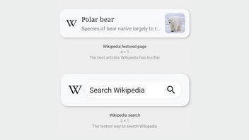 Wikipedia met à jour le Widget pour les appareils Android
