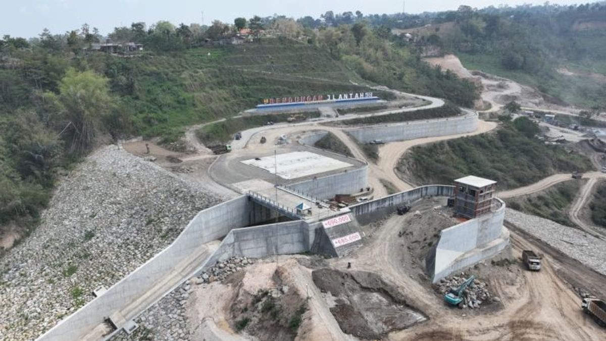 Waskita Karya Sebut Jlantah Dam in Karanganyar Central Java Support Food Safety