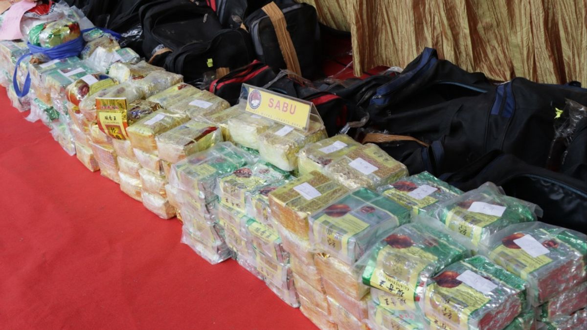 Ganja dan Sabu Senilai Rp409 Milar Dimusnahkan Polres Jakarta Barat