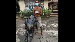 Tak Punya Uang Beli Makan dan Bayar Kos, Kuli Bermotor Kawasaki Ninja di Bali Ini Curi HP