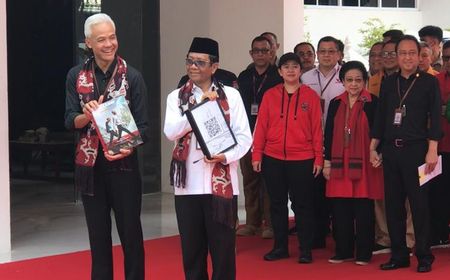 Ganjar-Mahfud Resmi Mendaftar Capres-Cawapres di Pilpres 2024