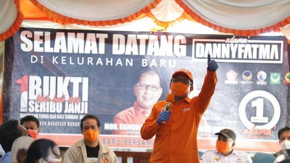 Teror Muncul di Pilkada Makassar, Posko Danny Pomanto-Fatmawati Dilempar Molotov