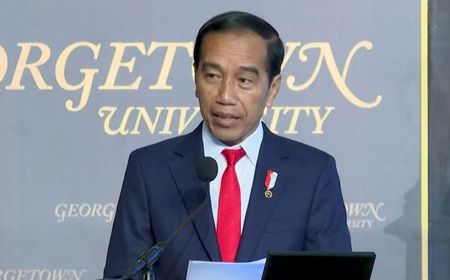 Jokowi Suarakan Palestina dalam Pidato di Georgetown University