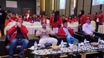 Kaesang demande au cadre du PSI après le travail acharné de gagner Prabowo-Gibran