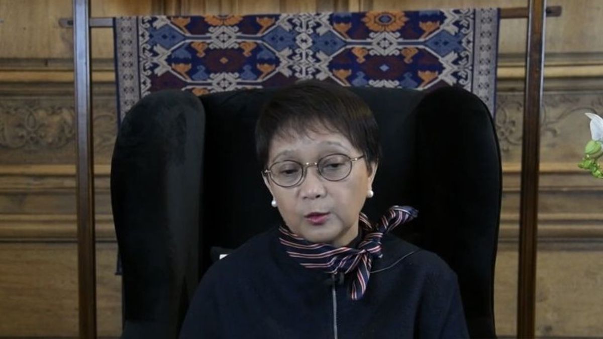 Ministre des Affaires étrangères : L'Indonésie souhaite une solution à deux États pour mettre fin au conflit de Gaza