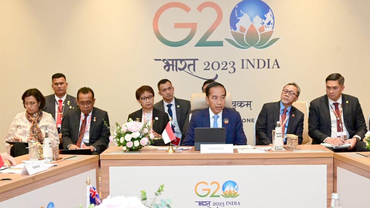 佐科威在新德里G20峰会上强调的2种克服气候变化方法