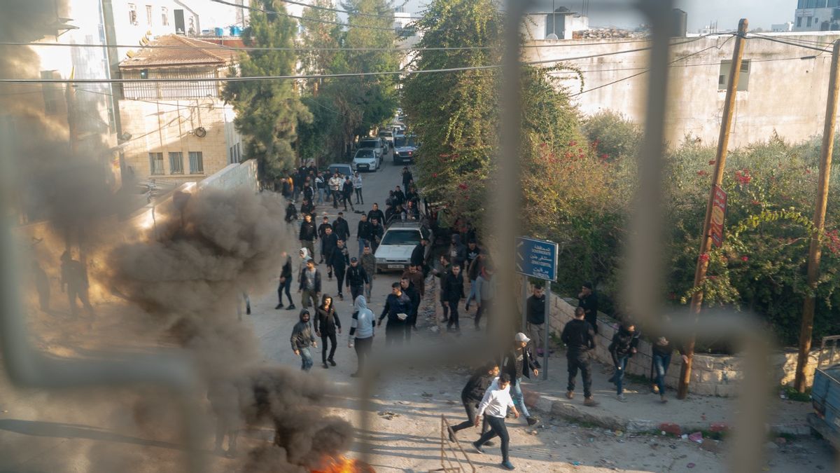 इजरायल की मृत्यु की सजा के कानून के विरोध में विरोध के रूप में मोगोक की कार्रवाई ने वेस्ट बैंक को अक्षम कर दिया