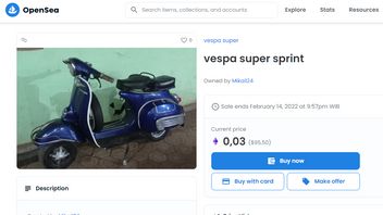 Latah! Residents +62 Sale Of Chicken To Vespa At OpenSea