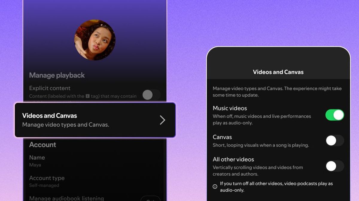 Spotify推出视频控制功能，可以随时禁用视觉显示
