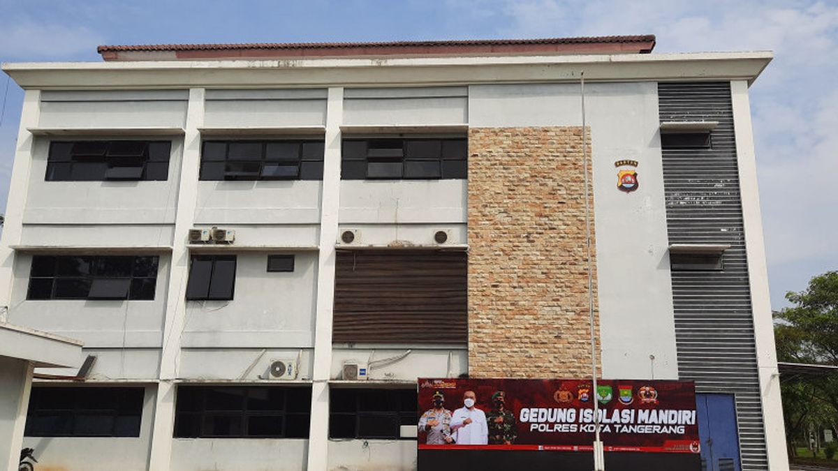 L’ex-bâtiment Mapolresta Tangerang Prêt à être Un Endroit Pour Isoler Les Patients COVID-19