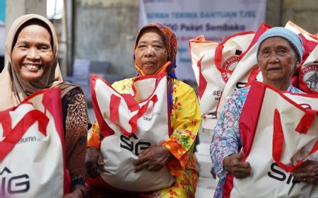 Ramadan Berbagi, SIG Salurkan 33.000 Paket Sembako di Jatim, Jateng, dan Sulawesi Selatan