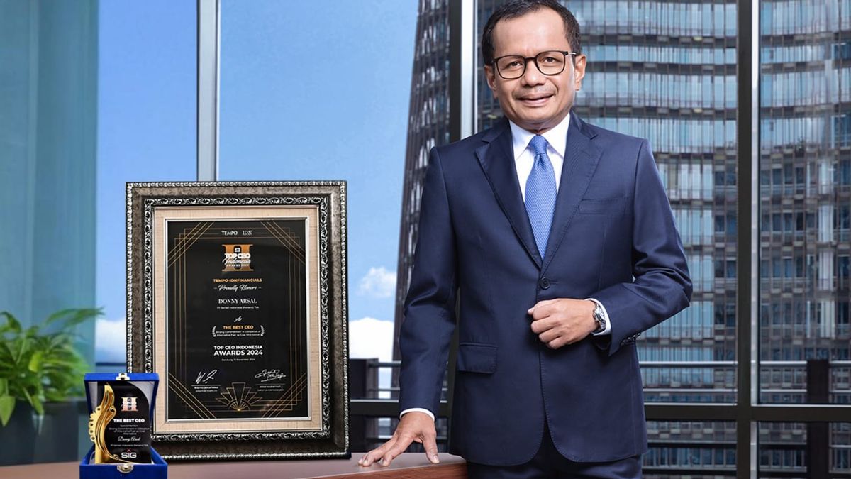 GIS President Director Donny Arsal Awarded Top CEO Of Indonesia Awards 2024