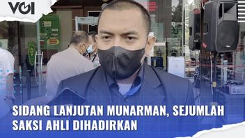 VIDEO: Sejumlah Saksi Ahli Dihadirkan di Sidang Munarman