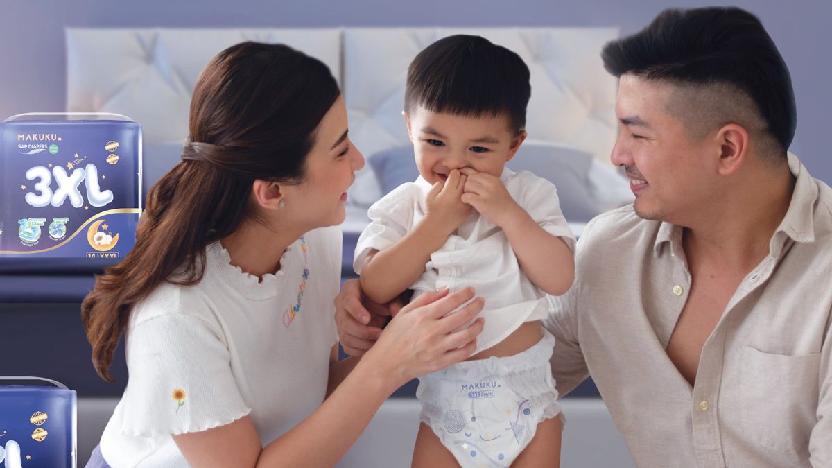 MAKUKU SAP Diapers Grow Care Launched, Poppok With First SAP Core Technology In Indonesia For Plus Size Babies