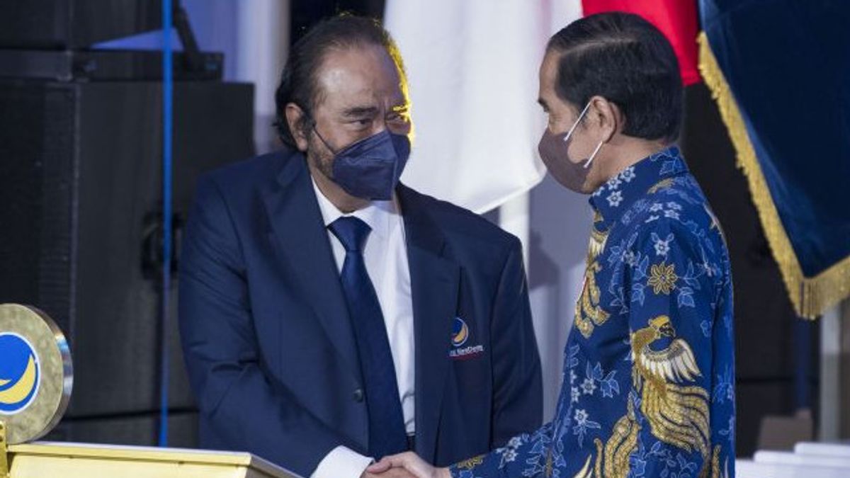 NasDem Berharap Ada Pertemuan 4 Mata Surya Paloh dan Jokowi