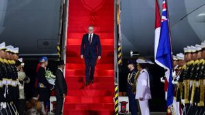 インドネシアに到着すると、オーストラリア首相は明日宮殿でプラボウォ大統領と会談する
