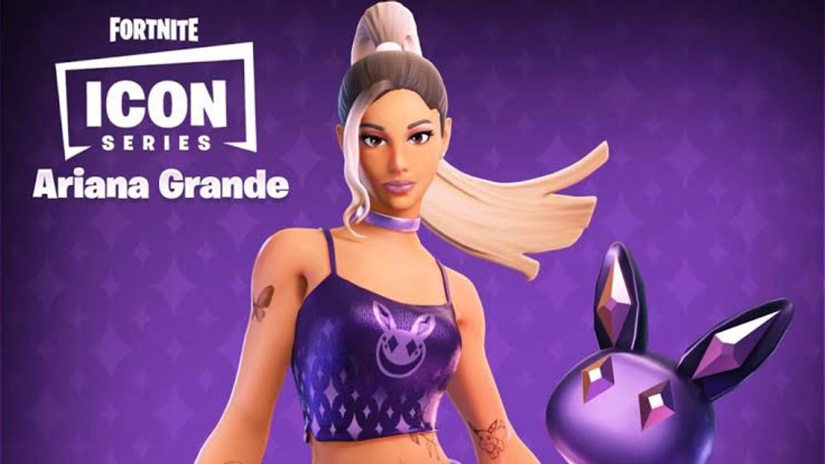 Ariana Grande ft Lady Gaga Bakal Konser di Gim Fortnite Bulan Depan