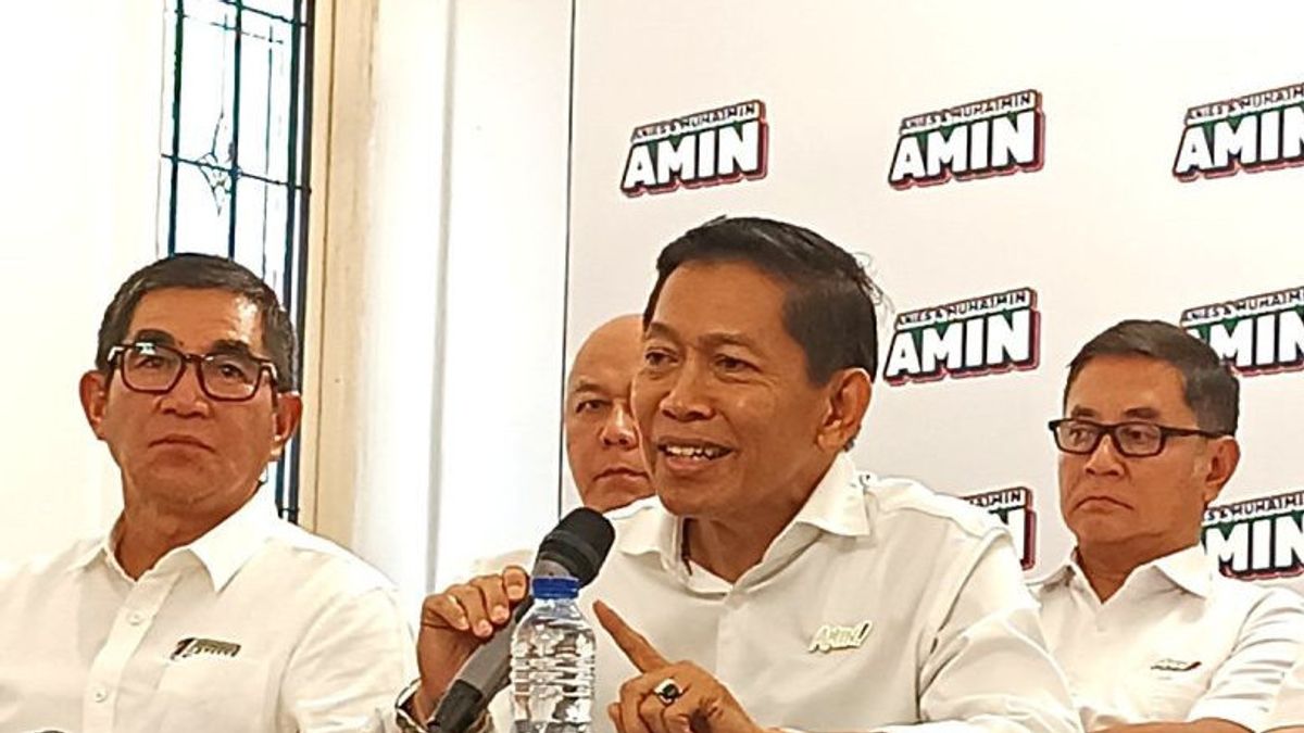 Anies-Muhaimin's Great Campaign The AMIN National Team Ensures That JIS Will Be Crowded With Volunteers To The Streets