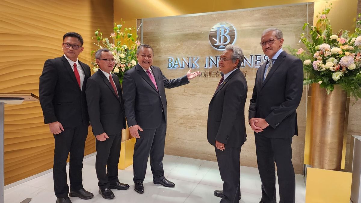 The Bank Indonesia Representative Office In Tokyo Moves Locations, Governor Perry Warjiyo Comes Directly To Release