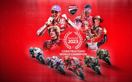 Mandalika Jadi Saksi Ducati Sabet Gelar Konstruktor MotoGP 2023