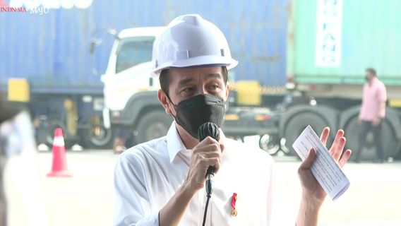 Le Conducteur De Priok Container Peut Maintenant Sourire, Après S’être Plaint à Jokowi Tous Les Voyous Arrêtés